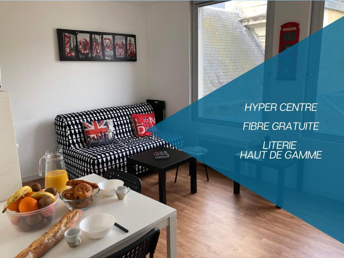Hyper Centre - Wifi Fibre Gratuit - Jergweloh - Le Londonien Lägenhet Caen Exteriör bild